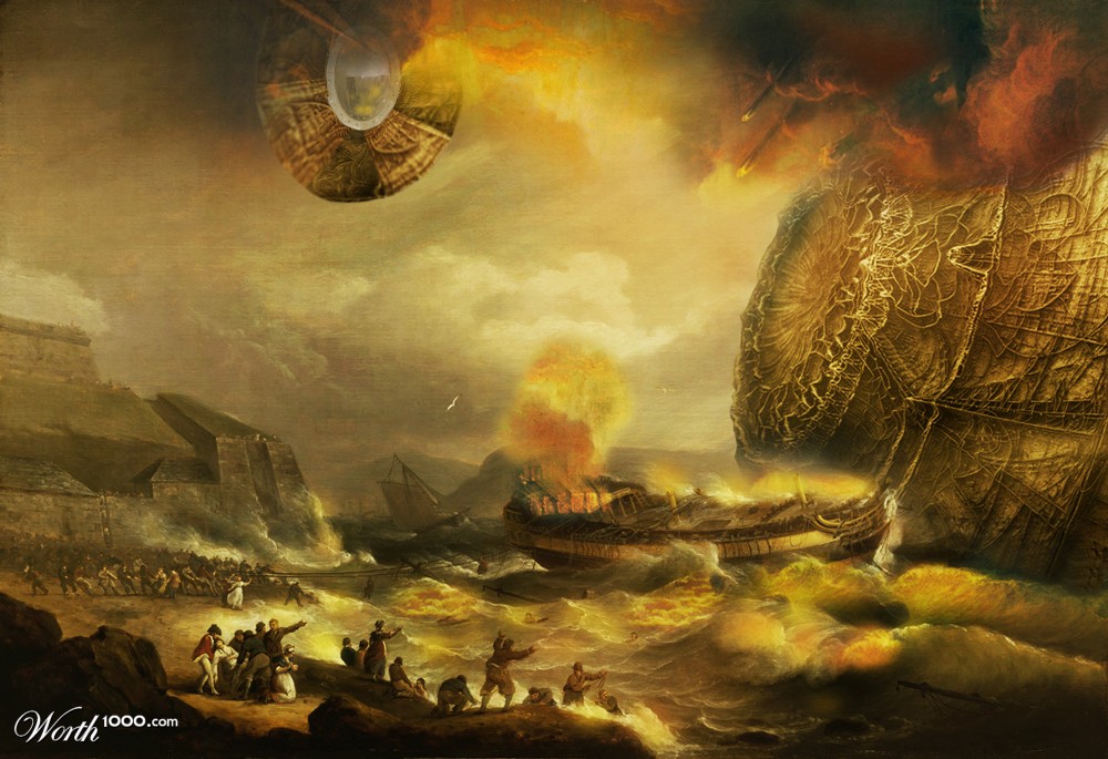 UFO Clash In the nineteenth century