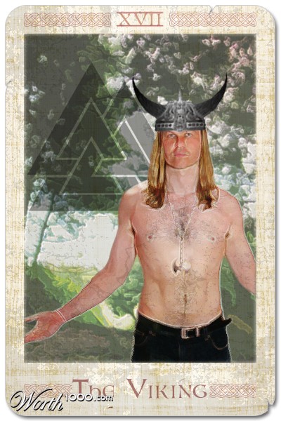 The viking - Tarot card