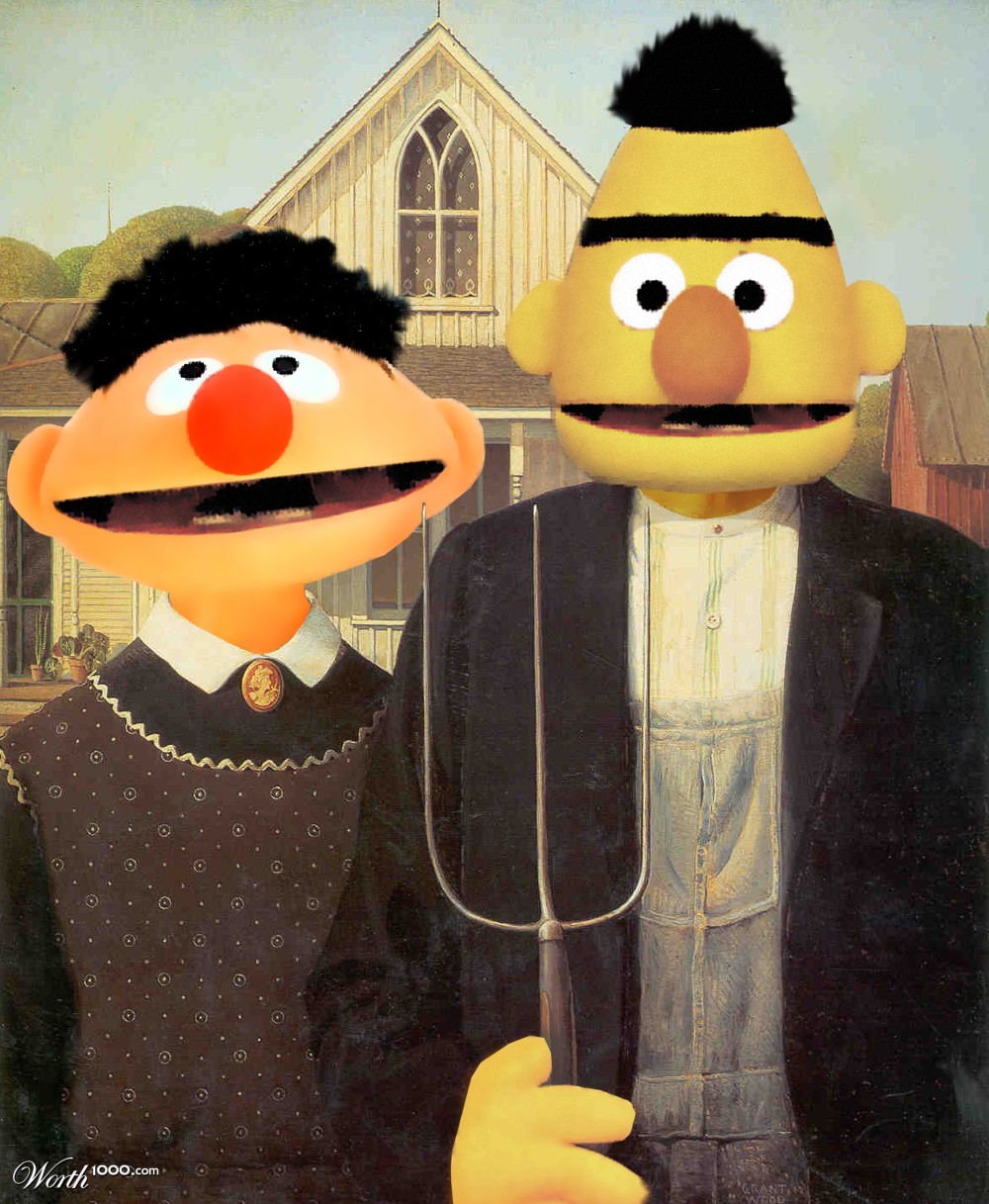 Bert and Ernie own a farm...