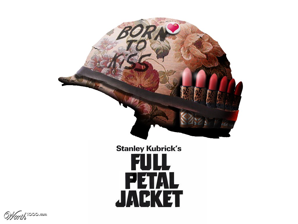Full Petal Jacket (make love not war).