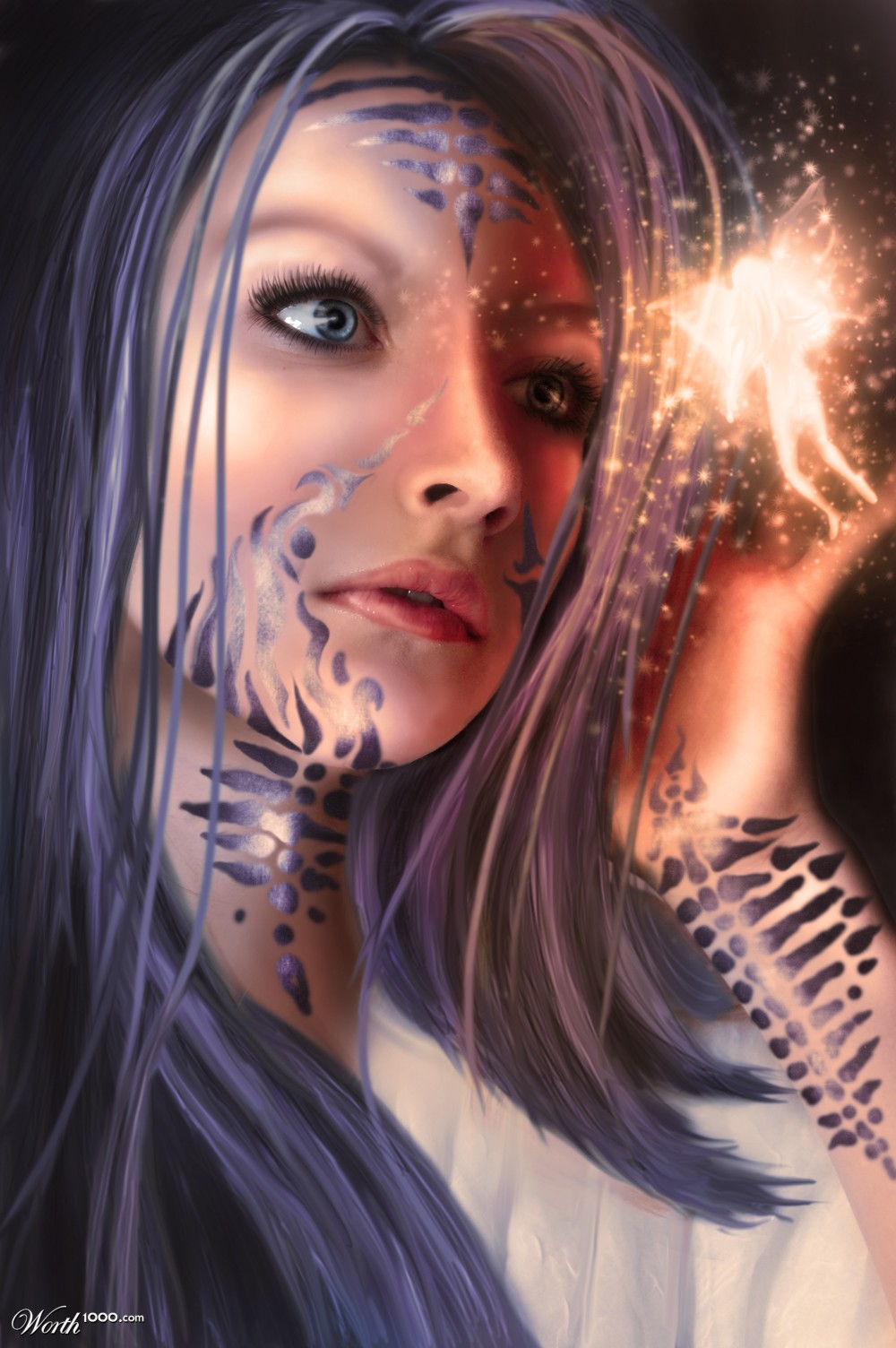 How magical she looks