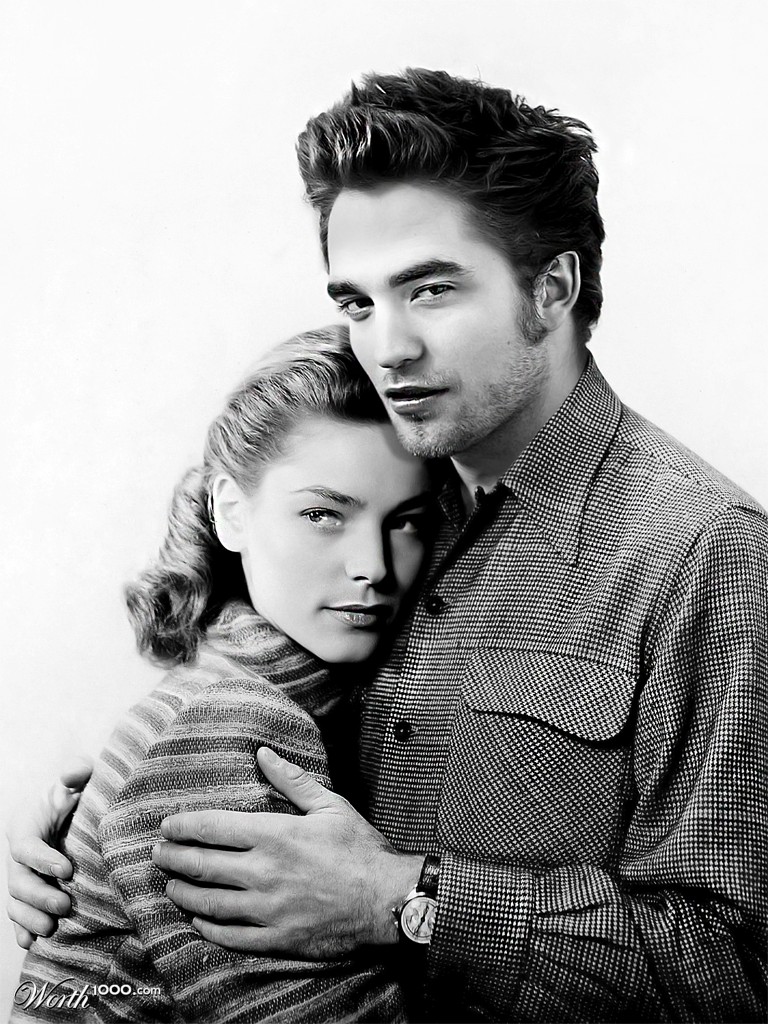 Lauren Bacall & Robert Pattinson