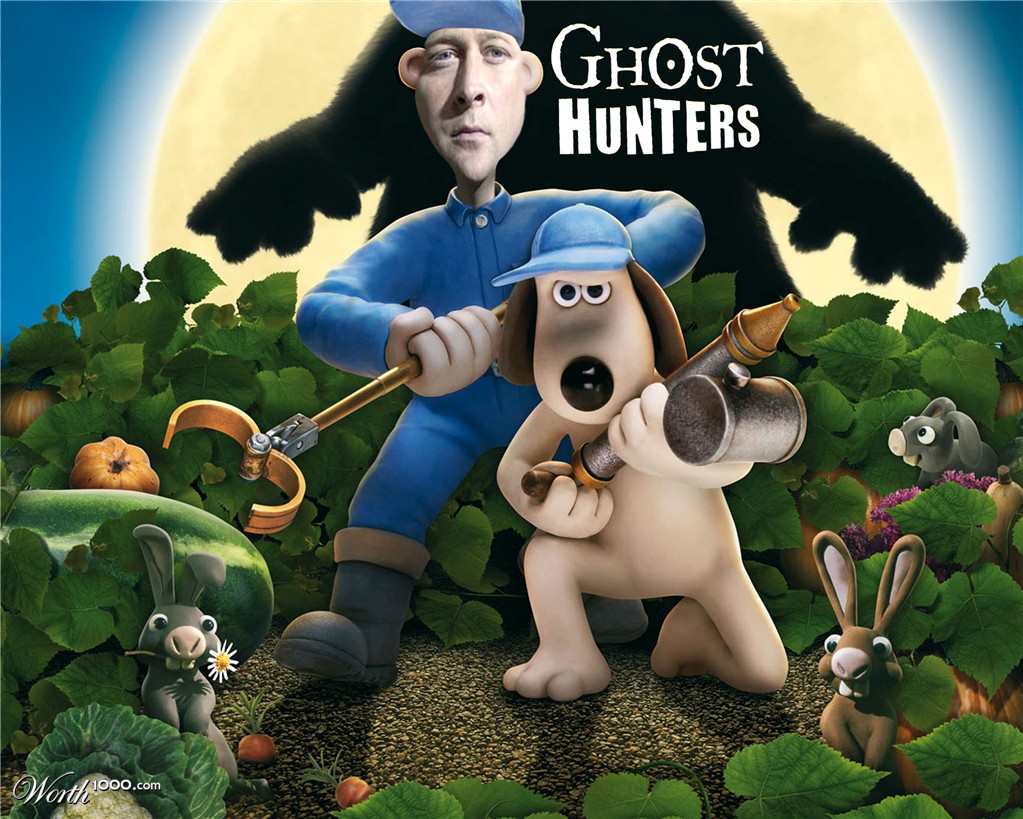 Jason Hawes and Gromit in the Curse of the Were Rabbit