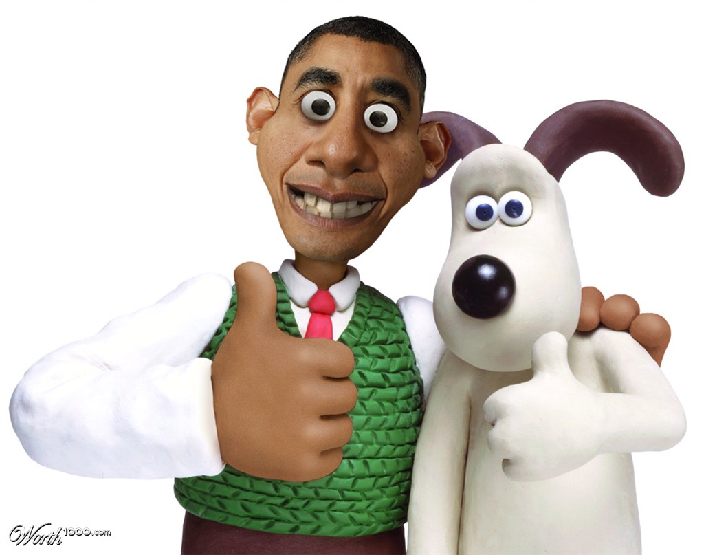 Obama and Gromit