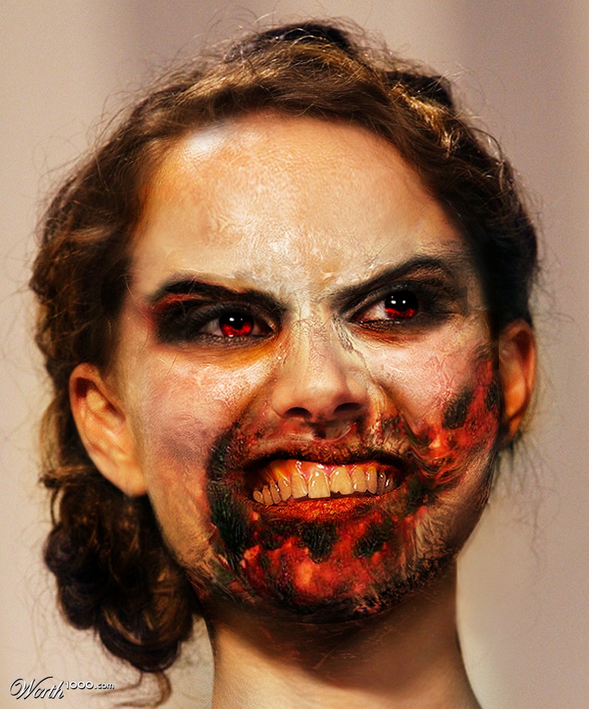 Natalie Portman Zombie