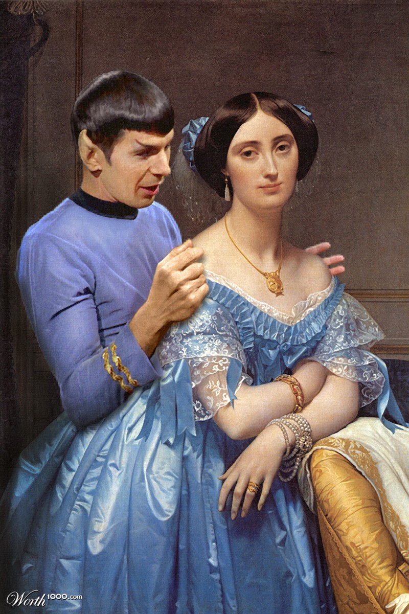 Spock and Princess ( Ingres)