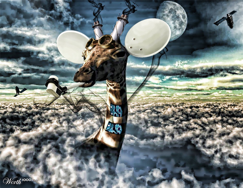Satelite Steam Giraffe