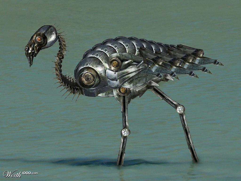 Robot Flamingo