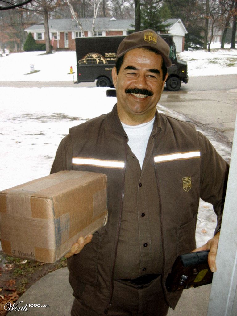 UPS Saddam