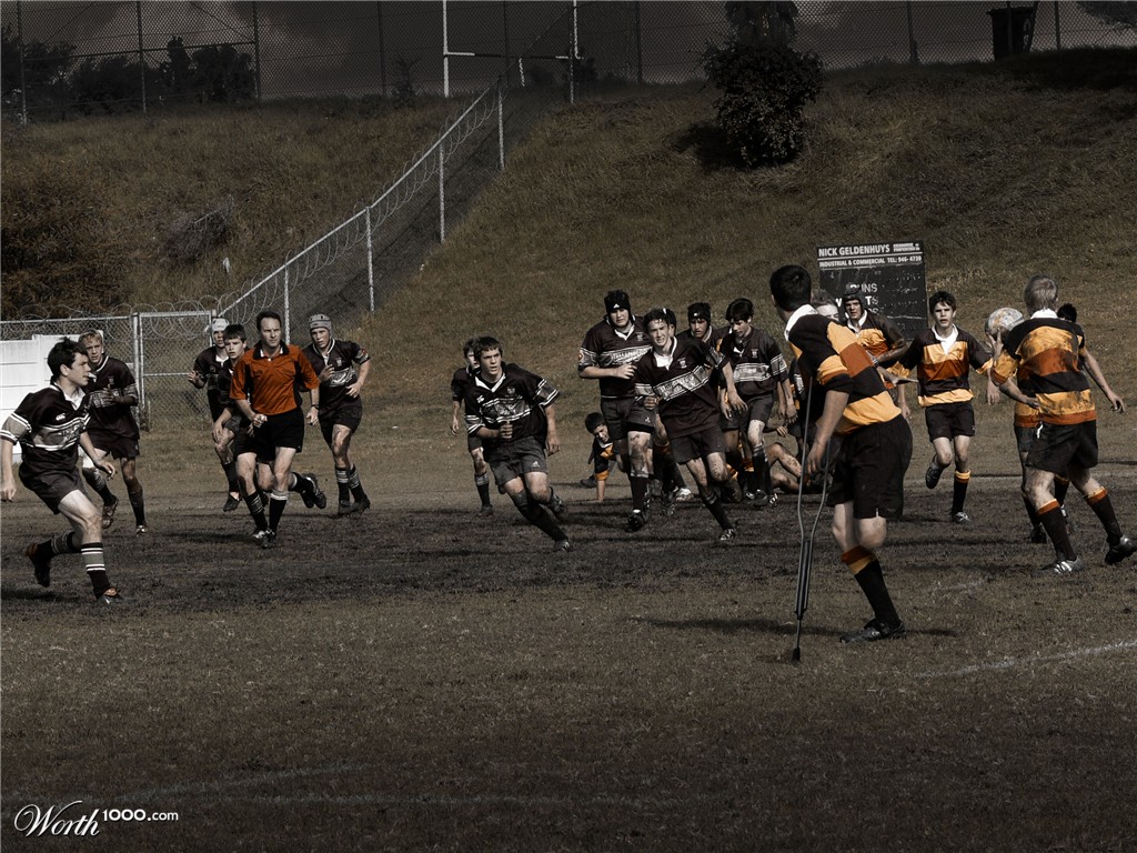 Rugby game