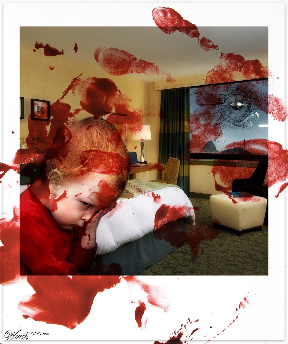 Stray bullet