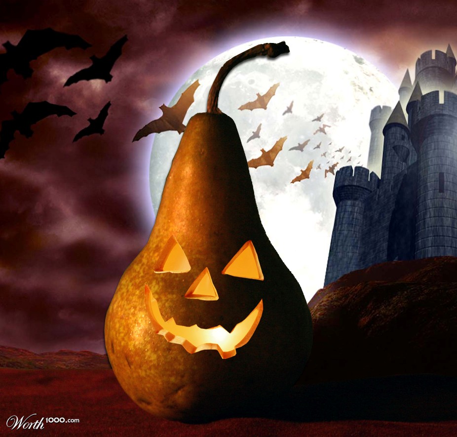 scary lantern pear