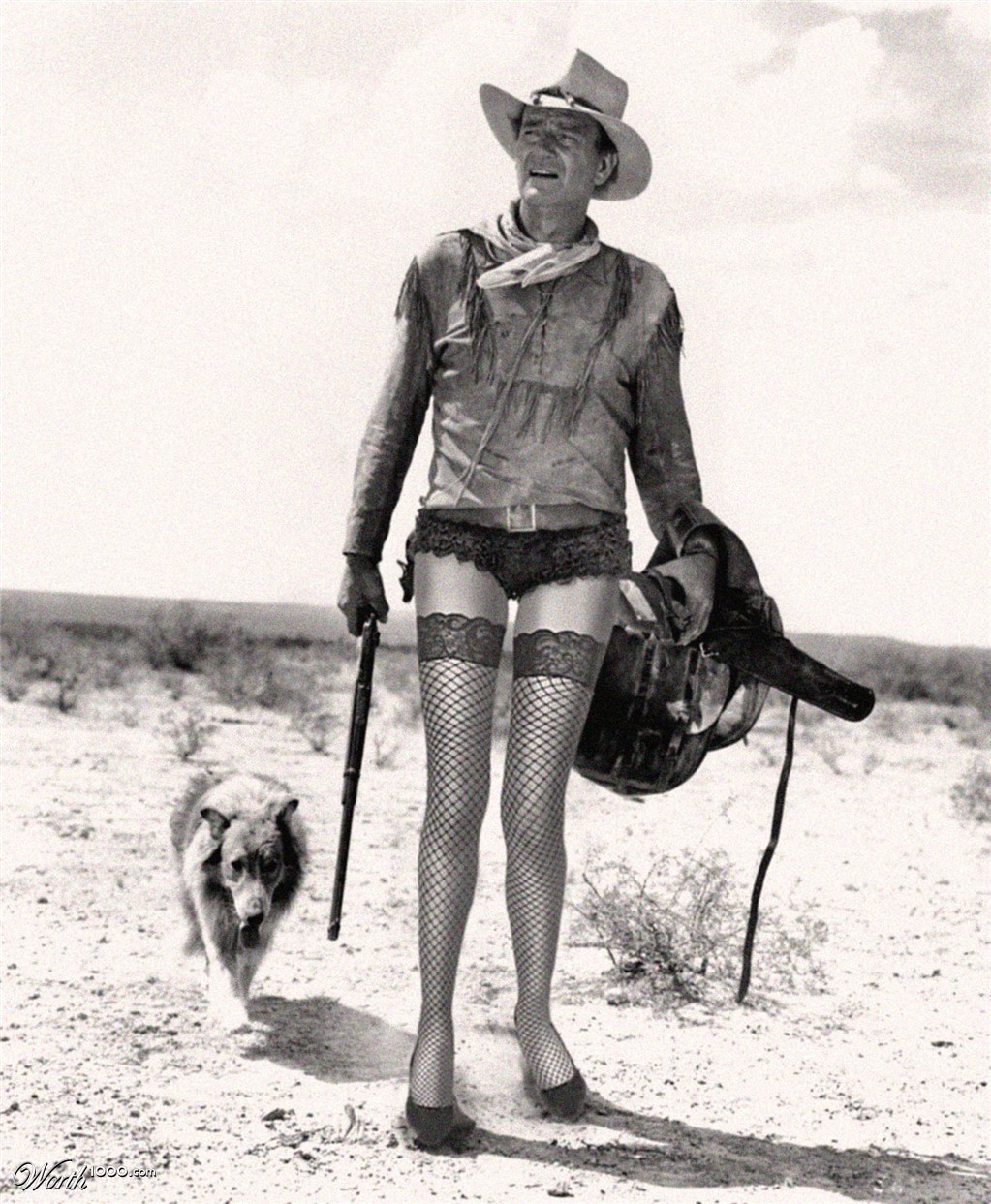 John Wayne's Softer Side
