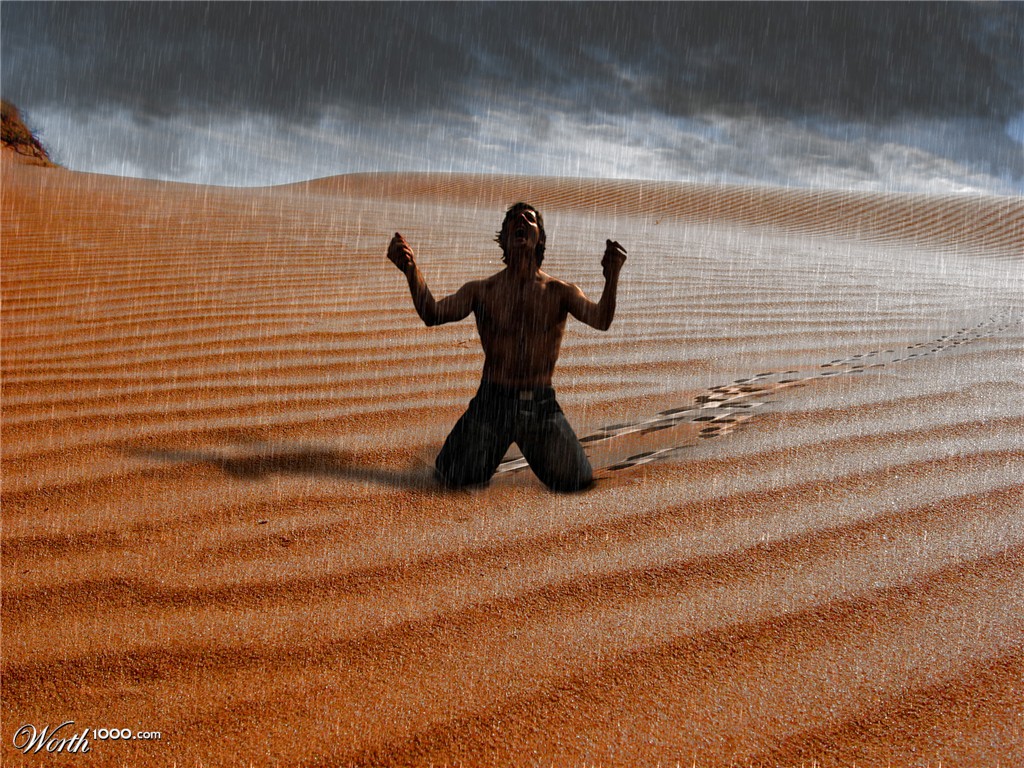 expect the rain