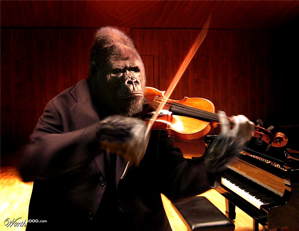 Gorilla Violin