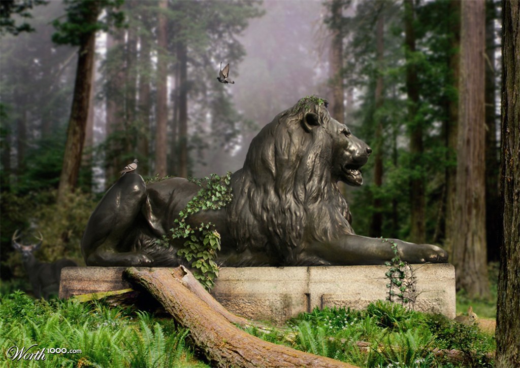 Trafalgar Lion