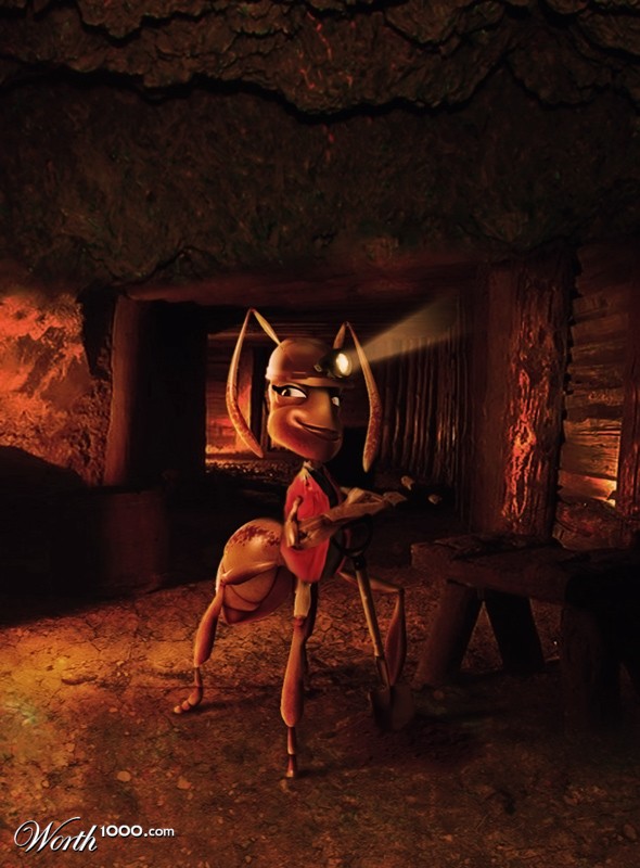 Mine-worker Ant