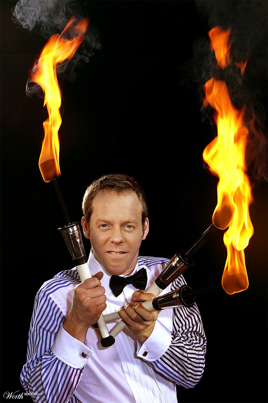 Jack bauer juggling fire