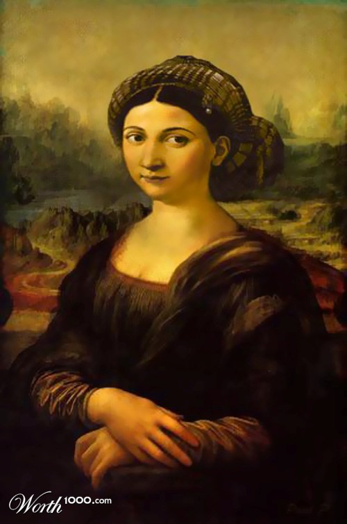Mona Lisa by Raphael