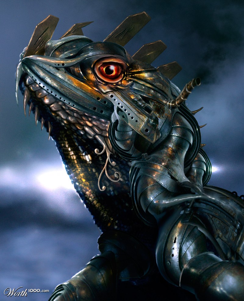 Steampunk Lizard
