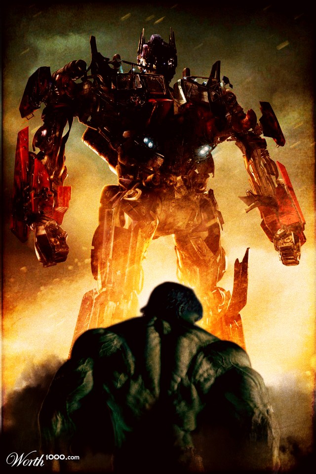Optimus Prime Vs. Hulk