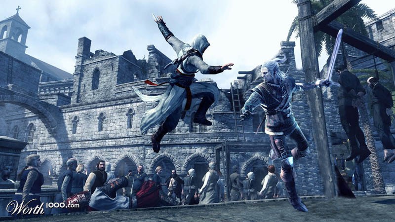 Altair vs Geralt
