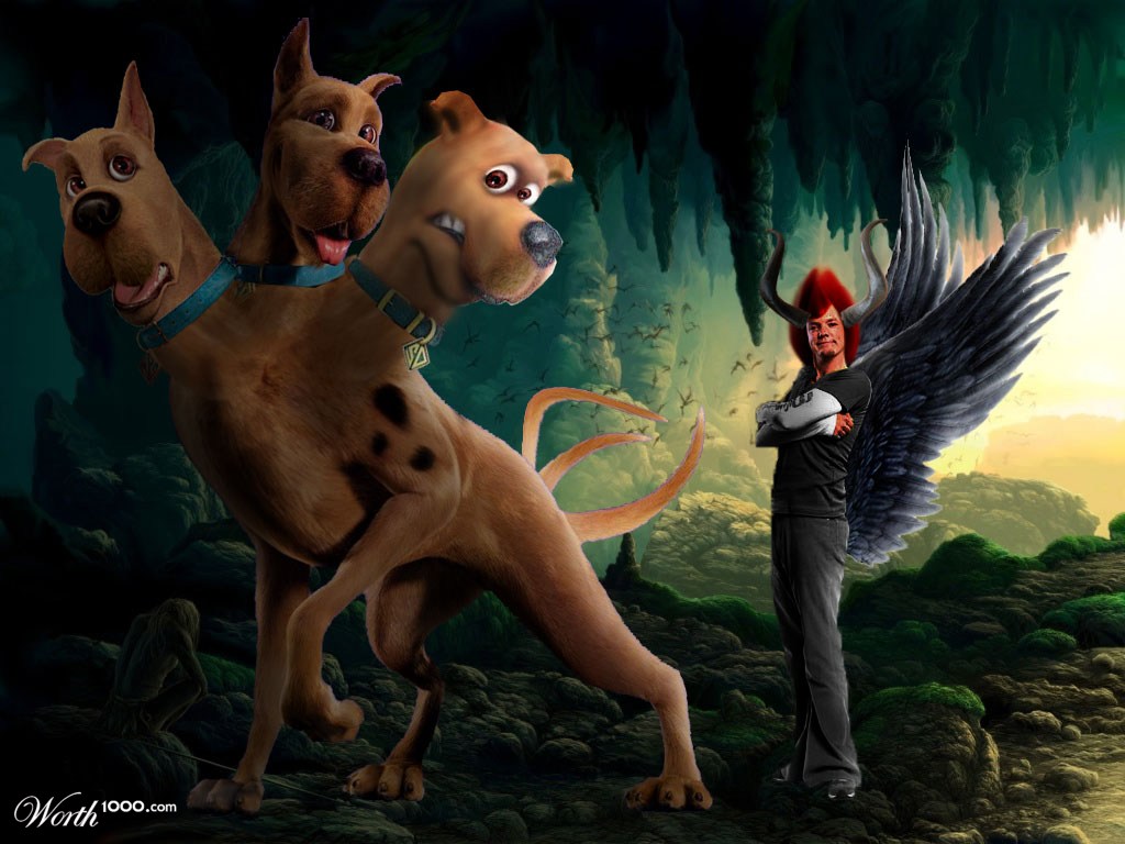 Hades and Cerberus