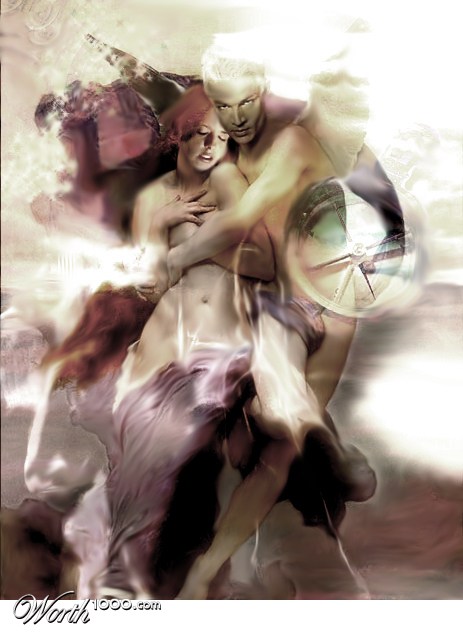 Eros and Psyche (Sarah M. Gellar and James Marsters)
