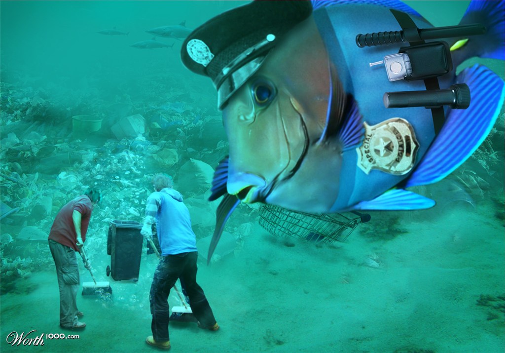 Keep our ocean clean, will ya!