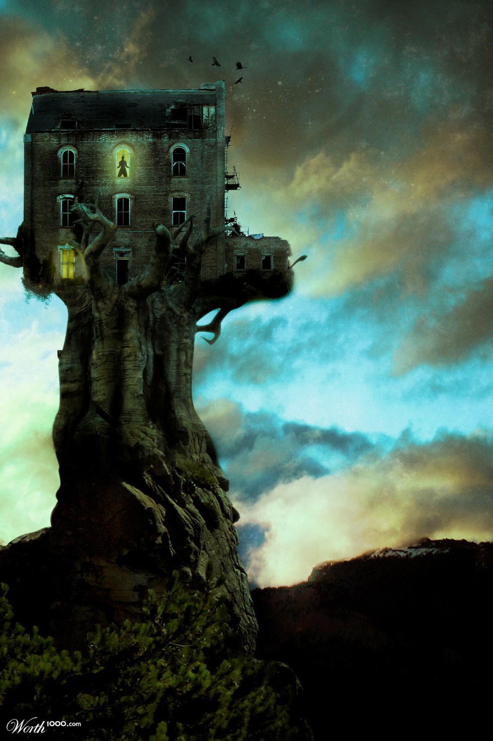 haunted house