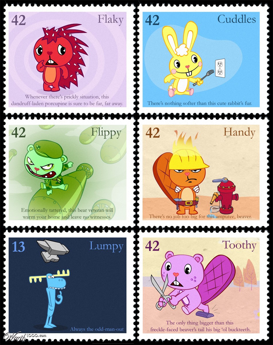 Happy Tree Stamps
