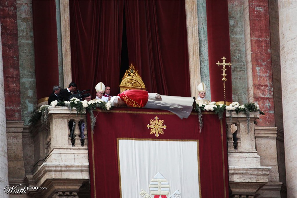 Planking Pope