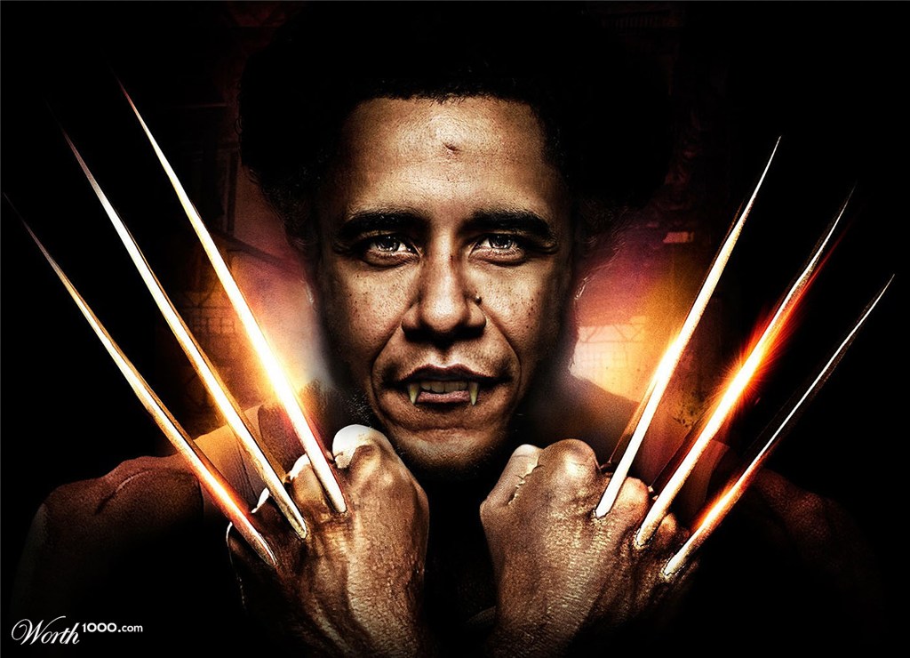 OBAMA WOLVERINE
