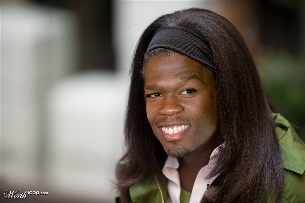 Oprah with 50 cent