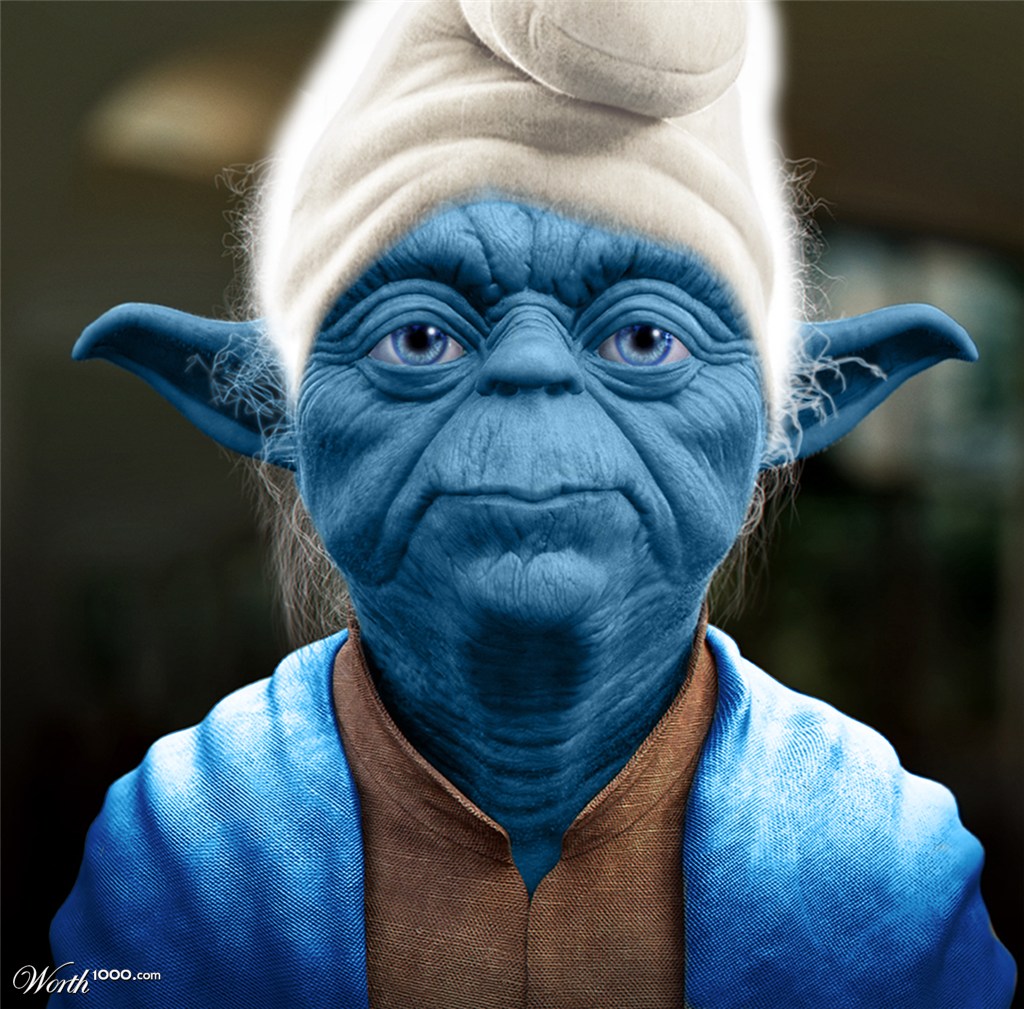 Smurf Yoda