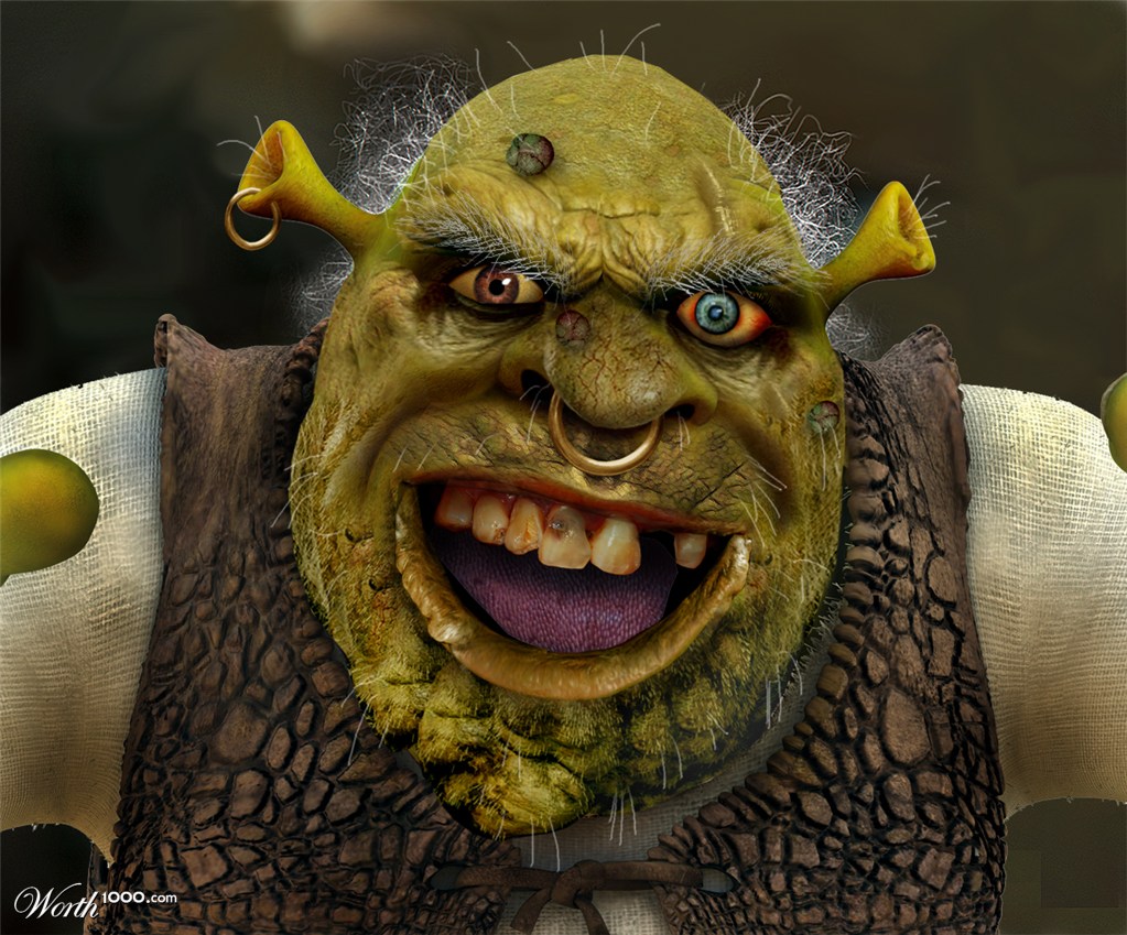 Ugly Shrek