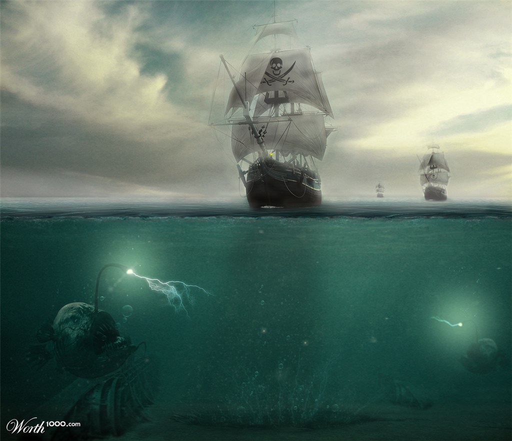 Ships Above - Creatures Beneath