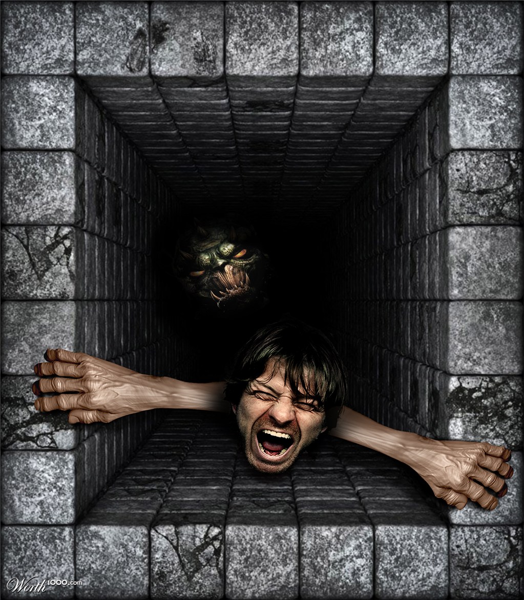 falling into the abyss