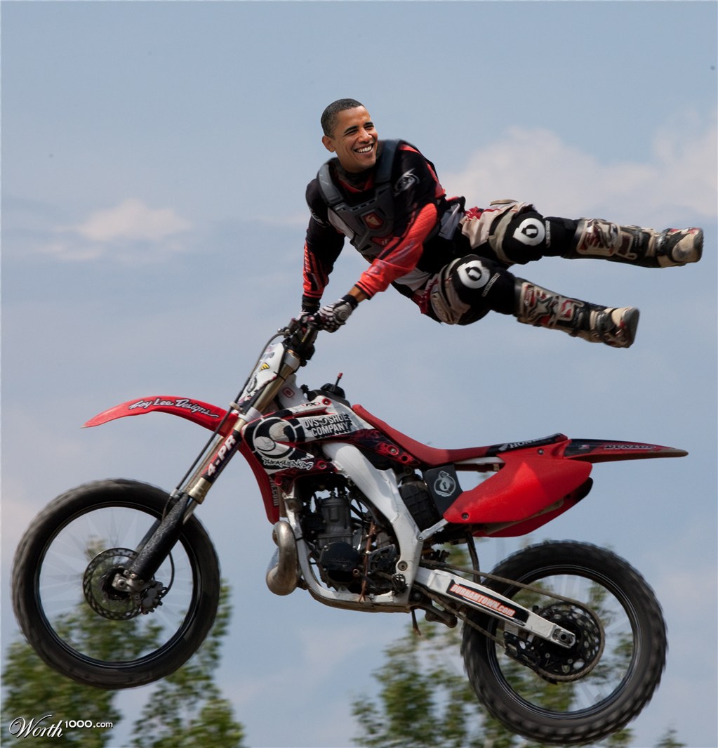 Stuntman Obama