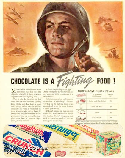 World War II - Nestle Chocolate