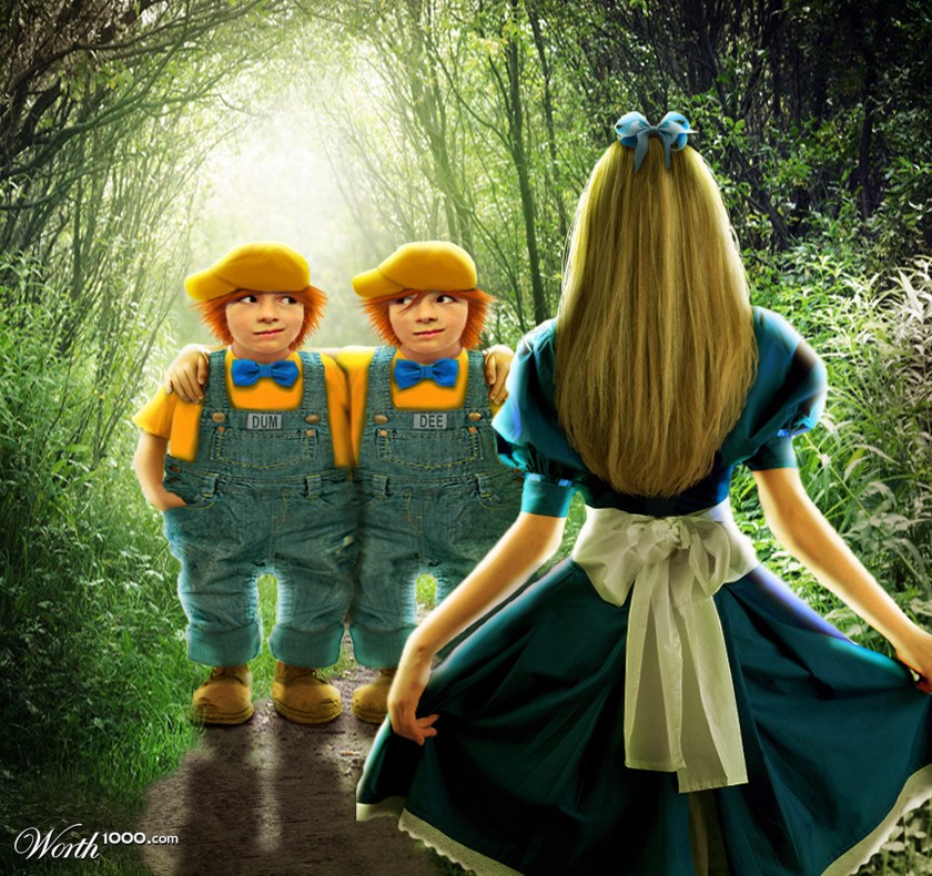 Tweedledum and Tweedledee