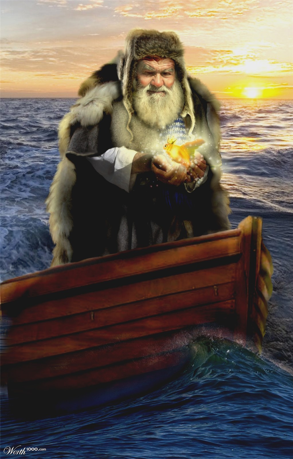 the golden fish