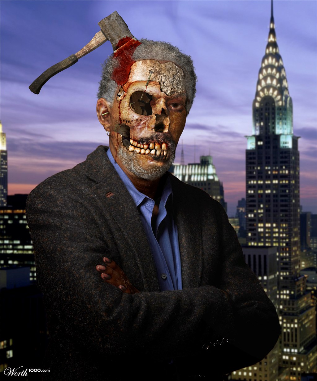 Morgan Freeman in New York