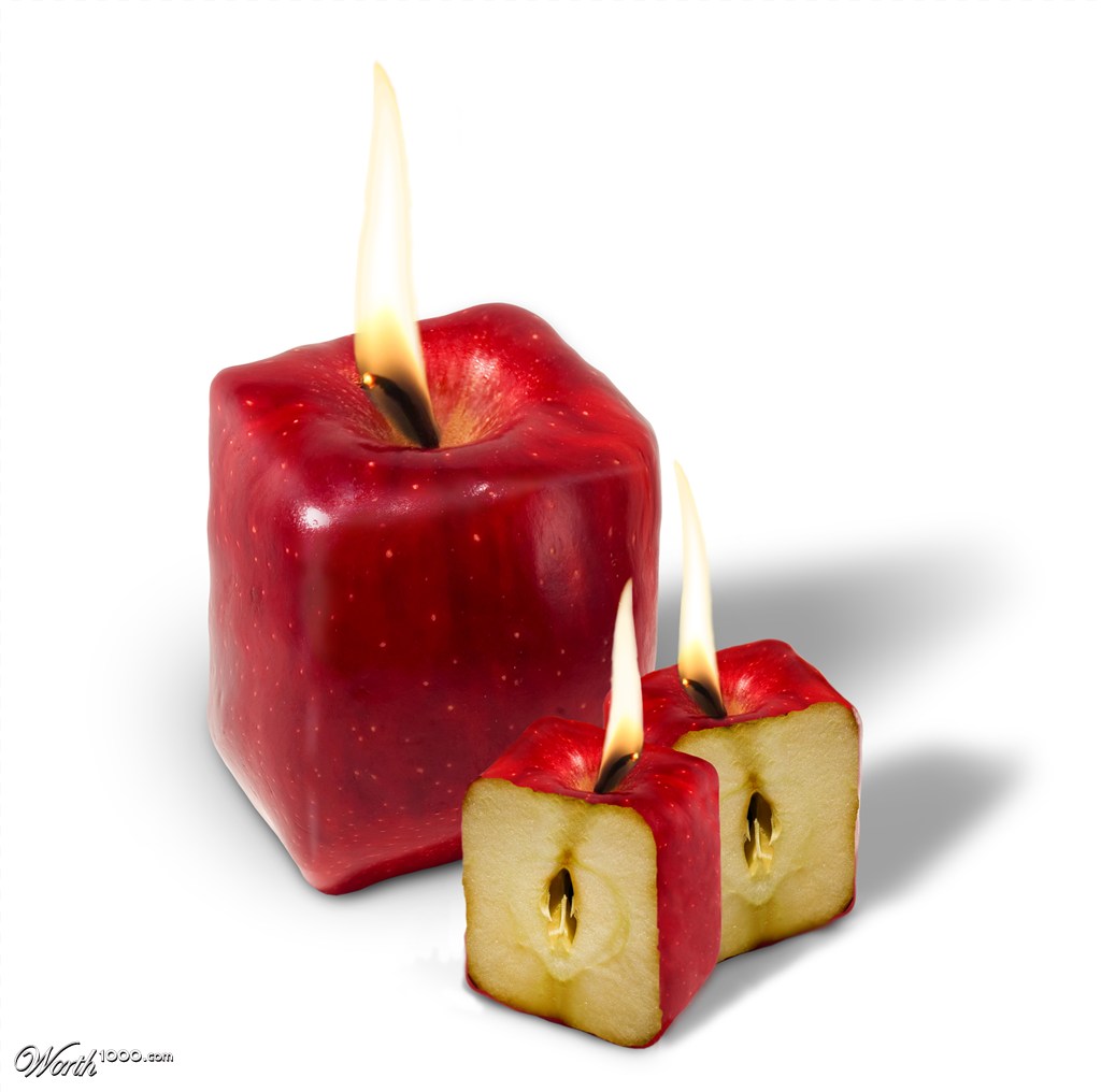 cubic candles
