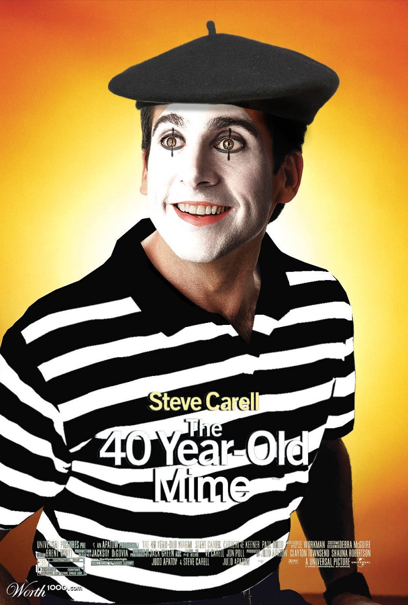 40 Year old Mime