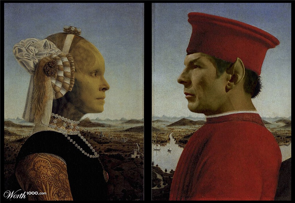 Borg Queen & Spock