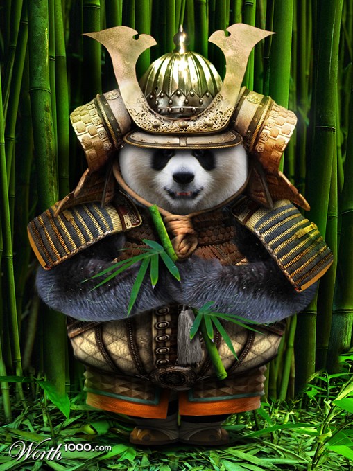 panda samurai