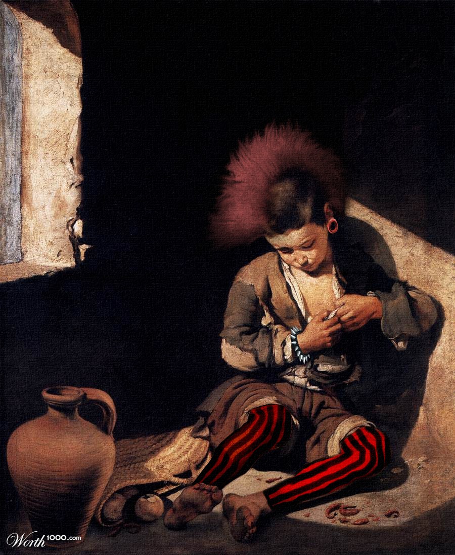 Young punk by Murillo