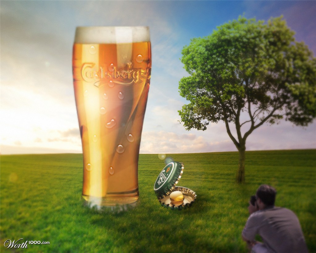 Carlsberg, probably the biggest beer in the world!