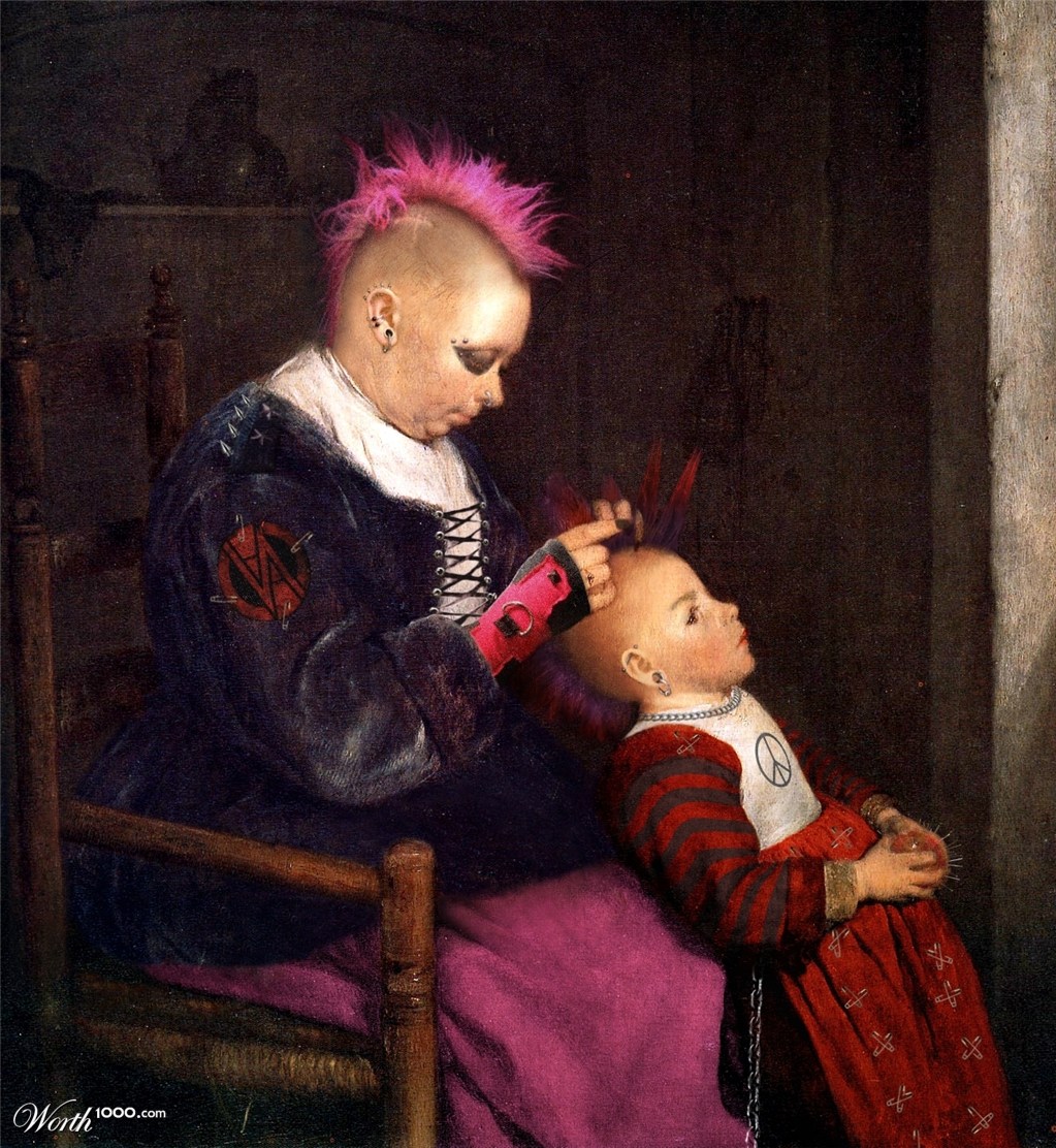 Mother and daughter